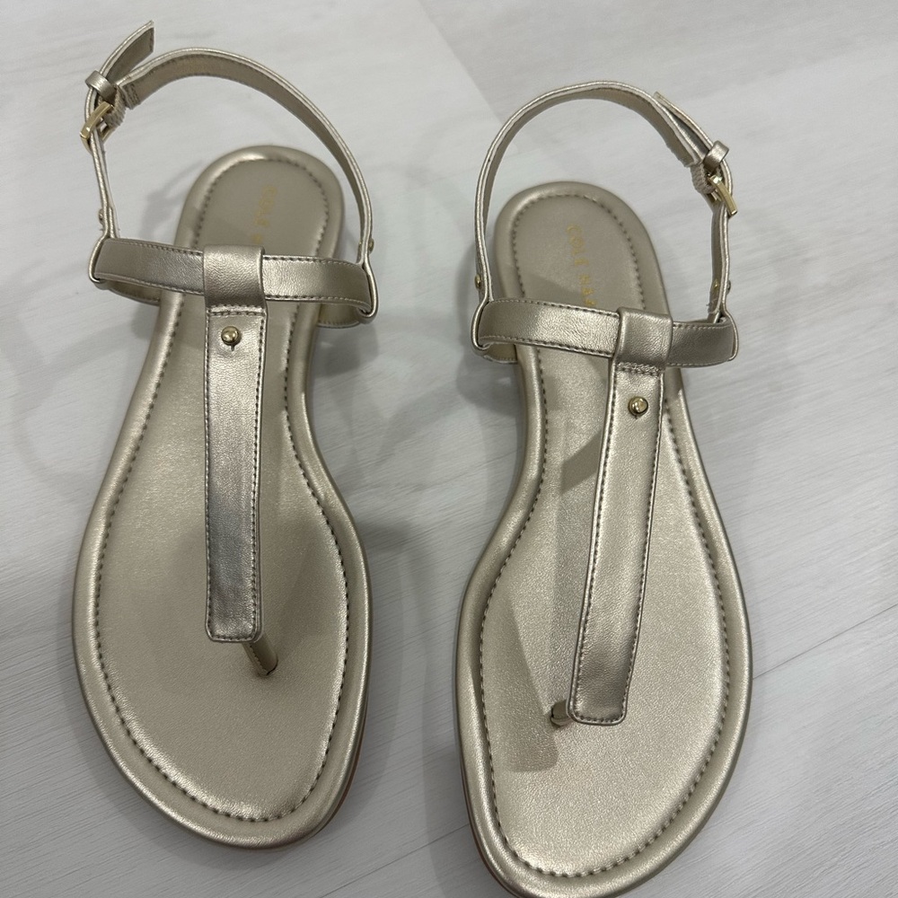 Cole Haan Boardwalk Sandal Gold